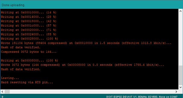 ������� �������� �������� ���� � ESP32