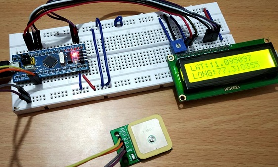 ��� ������������ ������ GPS � ����������������� STM32F103 ��� ��������� ���������