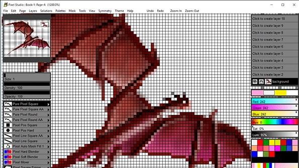 Pixel Studio - �������� �������-����, GIF ��������