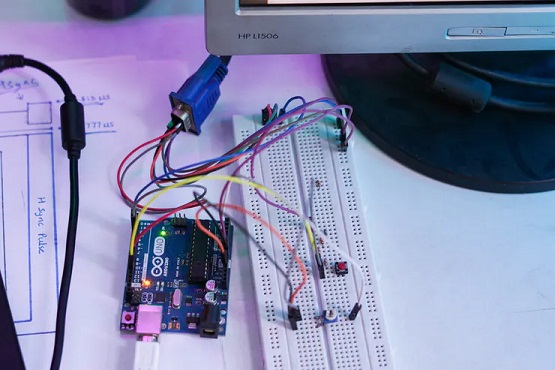 ������� ���� �� Arduino � ������� ������� �� �������� VGA