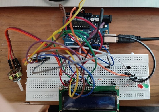 �������� ��������� �� ������ Arduino ������� ����������� LM35 ������ ������