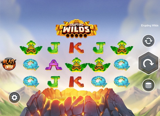 ����� ��������� Erupting Wilds � casino Rox online