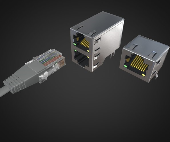 ���������������� �������� � Ethernet-���������� RJ45