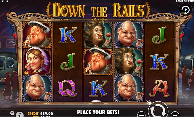 ����� ��������� Down The Rails �� Riobet ������