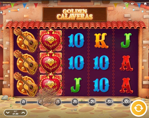 ����� ��������� Golden Calaveras �� Rox casino