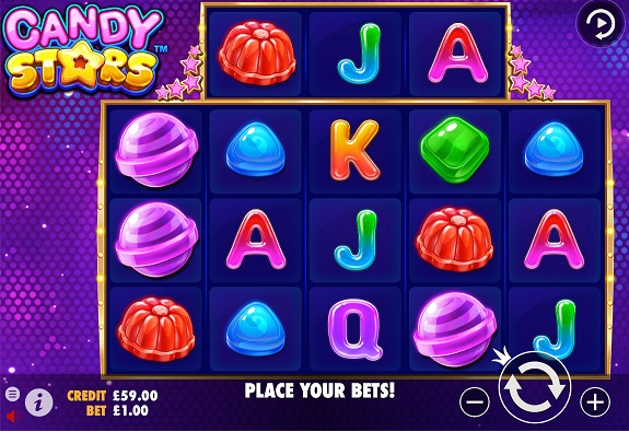 ����� ��������� �� ������ Candy Stars