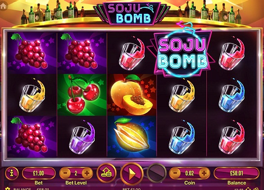 Обзор автоматов Soju Bomb из SLOT V Обзор автоматов Soju Bomb из SLOT V