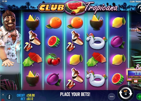 ����� ��������� Club Tropicana �� Rox casino