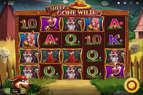 ����� ��������� Sheep Gone Wild �� Legzo casino
