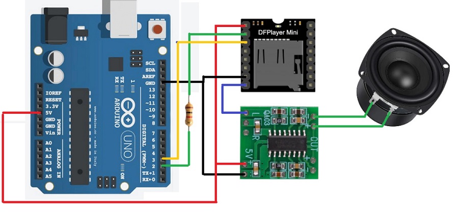 ���������� MP3-����� DFPlayer Mini � Arduino