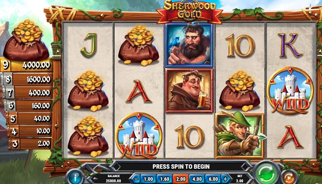 ����� ��������� Sherwood Gold � ������ ������