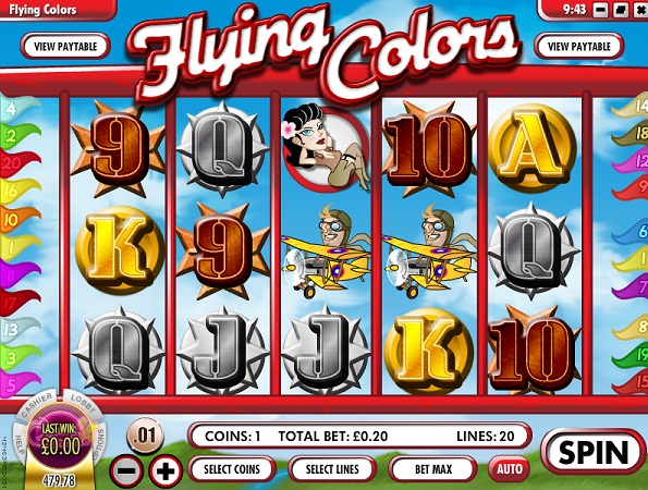 ����� Flying Colors �� Monro Casino