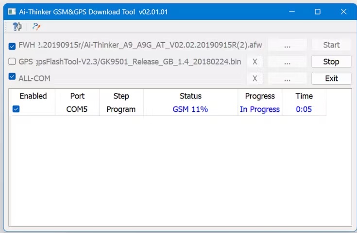 ��� ��������� �������� � AT-��������� �� ����� A9G