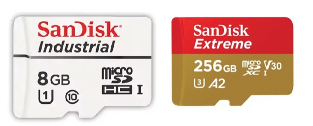 ����� MicroSD �� ������������ �����������